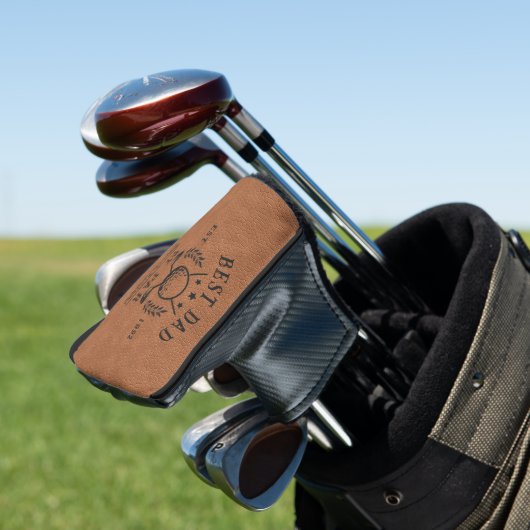 Aangepast beste vader Golf Head Hoesje Golfheadcover (Insitu)