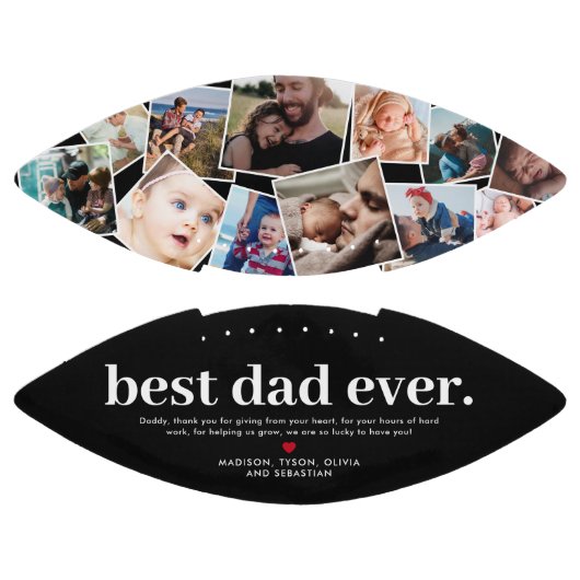 Aangepast beste vader ooit american football (Panelen)
