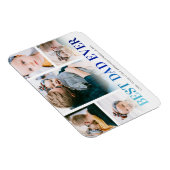 Aangepast beste vader ooit Foto 5 Magneet (Rechterzijde)