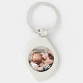 Aangepast beste vader ooit, foto sleutelhanger (Voorkant)