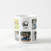 Aangepast beste vader ooit Foto toevoegen Collage  Koffiemok (Center)