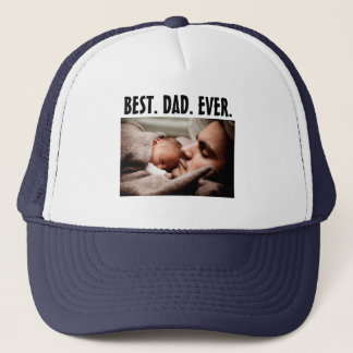 Aangepast beste vader ooit, foto trucker pet