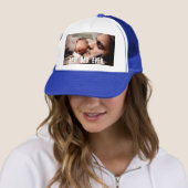 Aangepast beste vader ooit, foto trucker pet (In situ)