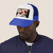 Aangepast beste vader ooit, foto trucker pet (In situ)