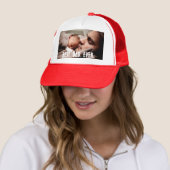 Aangepast beste vader ooit, foto trucker pet (In situ)