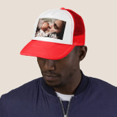 Aangepast beste vader ooit, foto trucker pet (In situ)