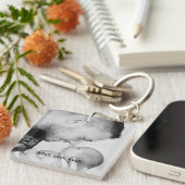 Aangepast beste vader ooit sleutelhanger (Voorkant Rechts)