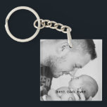 Aangepast beste vader ooit sleutelhanger<br><div class="desc">Gepersonaliseerde beste vader ooit Sleutelhanger</div>