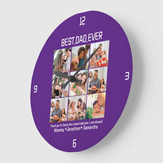 Aangepast beste vader ooit vaders Dag 9 Foto Colla Grote Klok (Hoek)