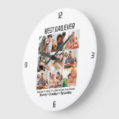 Aangepast beste vader ooit vaders Dag 9 Foto Colla Grote Klok (Hoek)