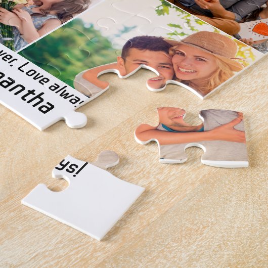 Aangepast beste vader ooit vaders Dag 9 Foto Colla Legpuzzel (Zijkant)