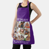 Aangepast beste vader ooit vaders Dag 9 Foto Colla Schort (Insitu)