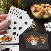 Aangepast beste vader Papa vader ooit gewoon grapp Pokerkaarten (Insitu)