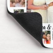 Aangepast beste vrienden 15 fotocollage muismat (Hoek)