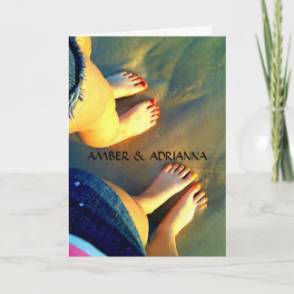 Aangepast beste vrienden voor altijd kaart