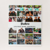 Aangepast beste vrienden voor Brothers Brothers Fo Legpuzzel (Verticaal)