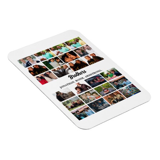 Aangepast beste vrienden voor Brothers Brothers Fo Magneet (Rechterzijde)