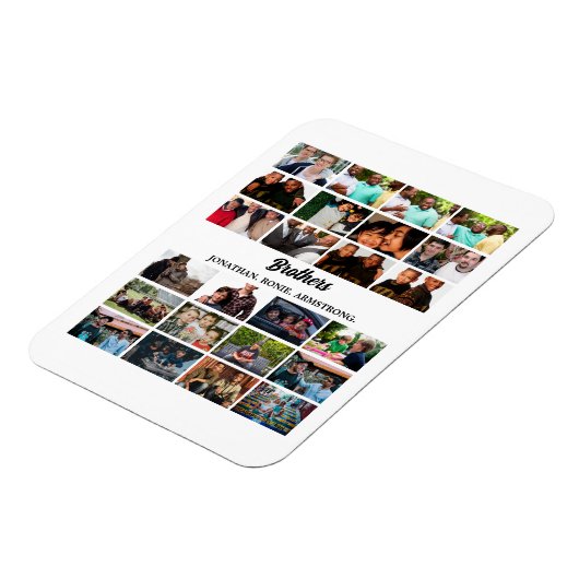 Aangepast beste vrienden voor Brothers Brothers Fo Magneet (Linkerzijde)