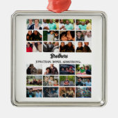 Aangepast beste vrienden voor Brothers Brothers Fo Metalen Ornament (Voorkant)