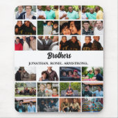 Aangepast beste vrienden voor Brothers Brothers Fo Muismat (Voorkant)