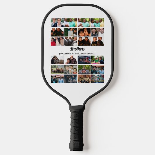 Aangepast beste vrienden voor Brothers Brothers Fo Pickleball Paddle (Achterkant)
