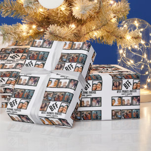 Aangepast beste vrienden voor ooit BFF 8 Foto Coll Cadeaupapier