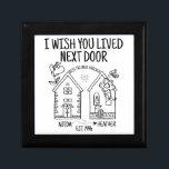Aangepast beste vriendencadeautje Ik wens je de vo Cadeaudoosje<br><div class="desc">Op zoek naar het perfecte cadeau voor je beste vriend? Kijk niet verder dan onze gepersonaliseerde, ik wens u het leven van de volgende houten kluisdoos van de deur! Dit unieke en sentimentele geschenk is perfect voor elke vriend die graag die speciale momenten onthoudt die samen worden doorgebracht. Met een...</div>