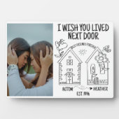 Aangepast beste vriendencadeautje Ik wens je de vo Fotoplaat (voorkant)