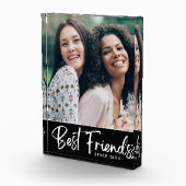 Aangepast beste vriendschap voor Galentine Fotoblokken (Rechts)