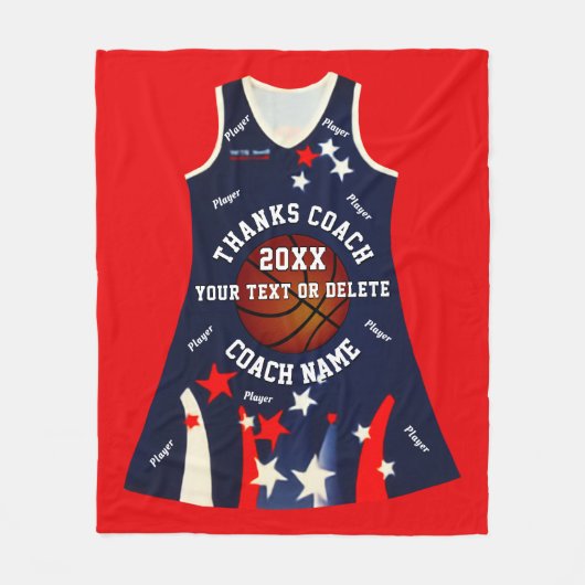 Aangepast bestelde NetBall-mandje Fleece Deken (Voorkant)