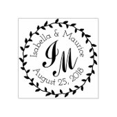 Aangepast Bewaar de datum Bruiloft Rubber Stempel  (Afrduk)