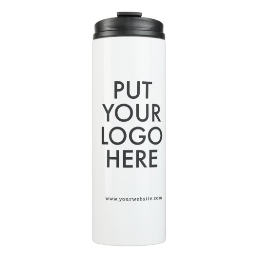 Aangepast, bewerkbaar, branding thermosbeker (Voorkant)