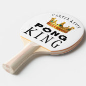 Aangepast bewerkbaar tafeltennisbatje (Voorkant Gekanteld)