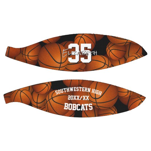 Aangepast bewerkbare tekst op maat gesneden mini basketbal (Panelen)