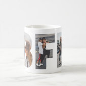 Aangepast BFF Beste vrienden voor altijd 3 Foto co Koffiemok (Center)