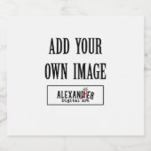 Aangepast Bier Etiket (Enkel label)