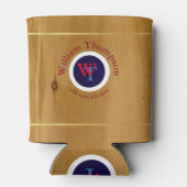 aangepast biermonogram ( naam en initialen ) op ho blikjeskoeler (Achterkant)