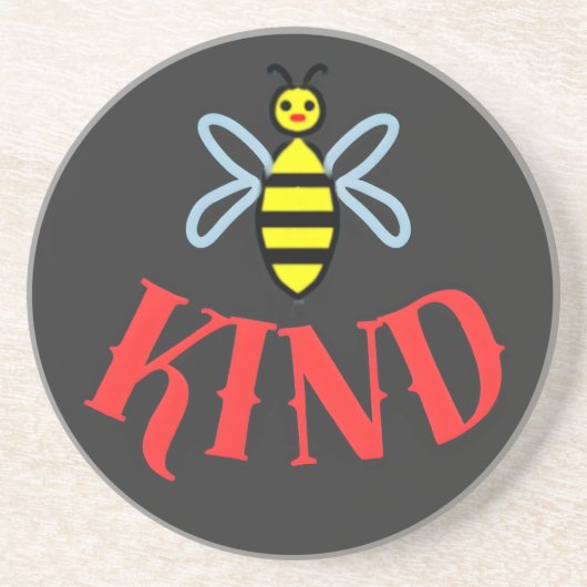 Aangepast Bij Vriendelijk Persoonlijk Cadeau  Zandsteen Onderzetter (Voorkant)