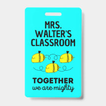 Aangepast bijenbadge Team Gespioneerde Hoogste Ond