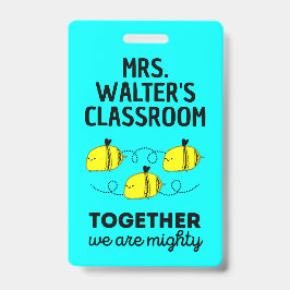 Aangepast bijenbadge Team Gespioneerde Hoogste Ond Badge