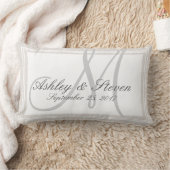 Aangepast, bijpassend monogram voor linnen kussen (Deken)