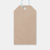 Aangepast bijtend legant kalligrafiekscript Label  Cadeaulabel (Achterkant)