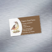 Aangepast biologisch Boerderij Visitekaartje van k Magnetisch Visitekaartje (Voorbeeld)