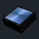 Aangepast blauw, blanco Sjabloon elegant ontwerp K Cadeaudoosje<br><div class="desc">Aangepast blauw blanco Sjabloon elegant ontwerp klassieke zwarte doos.</div>