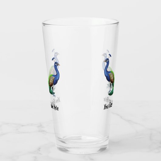 Aangepast blauw Boerderij Glas (Links)