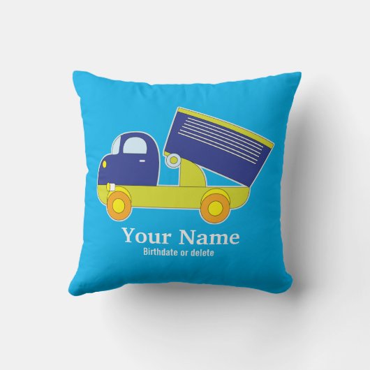 Aangepast blauw en groen handschoen voor construct kussen (Achterkant)