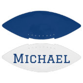 Aangepast blauw en wit american football (Panelen)