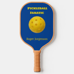 Aangepast blauw gele pickleball Fantasiatisch Paddle