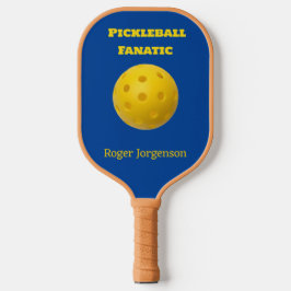 Aangepast blauw gele pickleball Fantasiatisch Pickleball Paddle