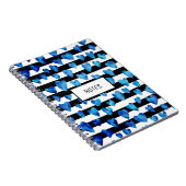 Aangepast blauw hart notitieboek (Rechterzijde)